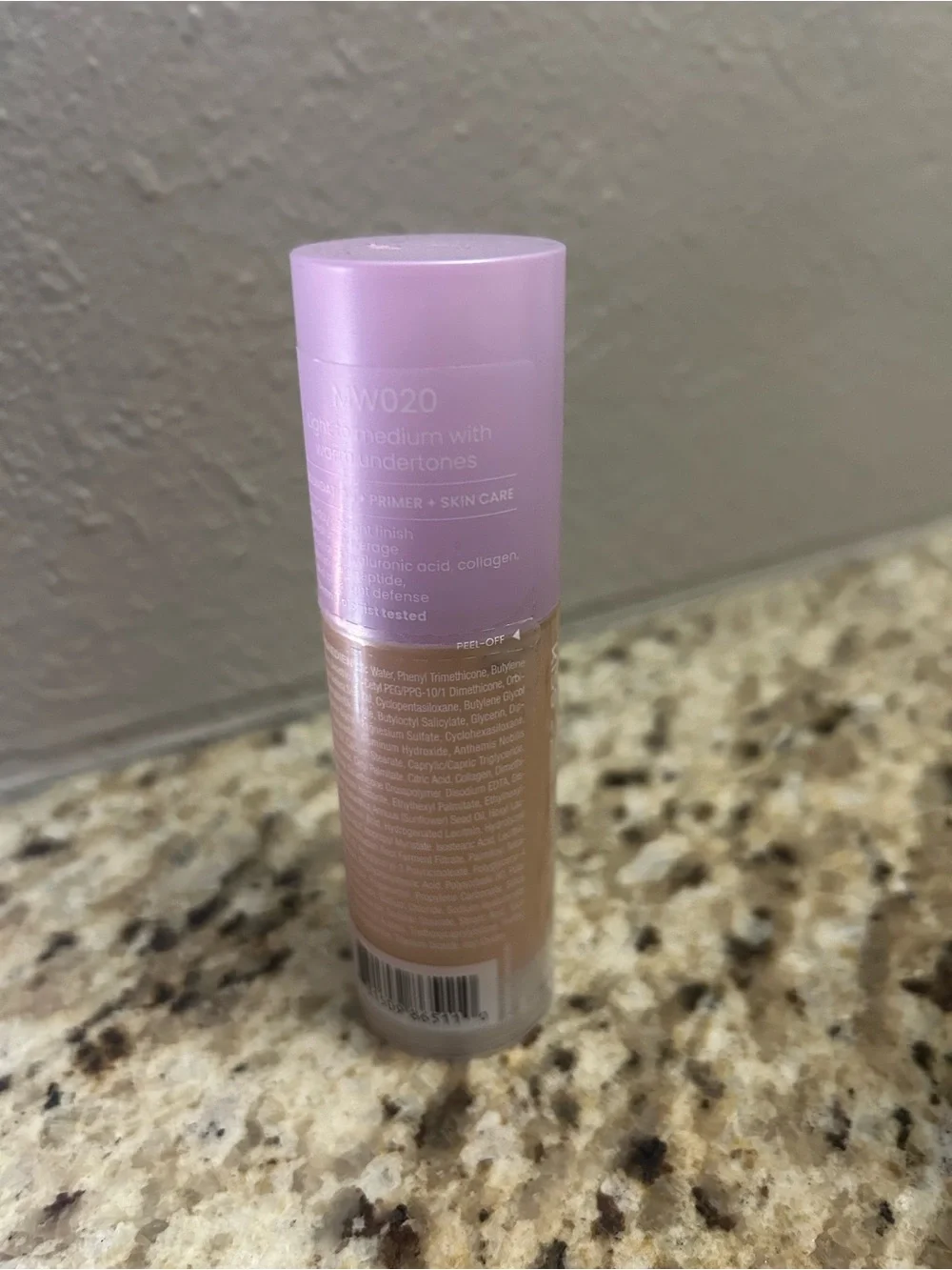 JOAH Crystal Glow Peptide-Infused Foundation - Light to Medium w Warm tones